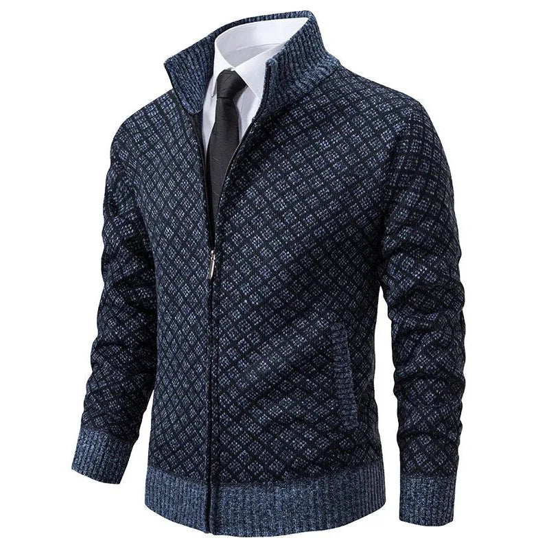 Henrik™ | Elegant cardigan med lynlås