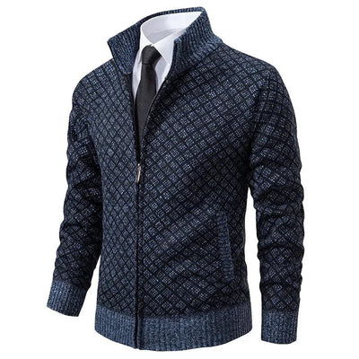 Henrik™ | Elegant cardigan med lynlås