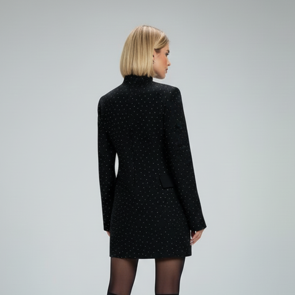 Elora™ | Elegant Kjole med Subtil Glans