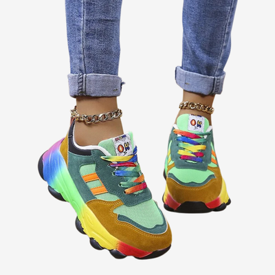Olivia | Legende Regnbue Sneakers