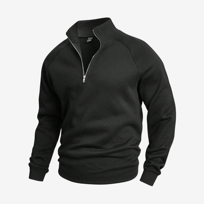 Antonio | Zip-up med halv lynlås