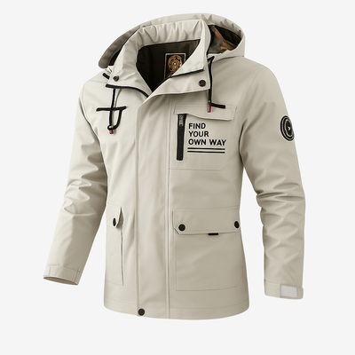 Nordklær™ | Vandtæt Herrejakke til Efterår & Vinter