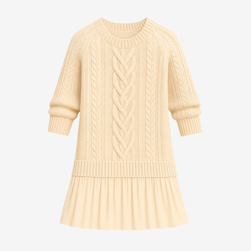 Gaëlle™ | Robe Pull en Maille