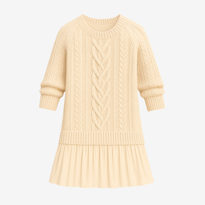 Gaëlle™ | Robe Pull en Maille