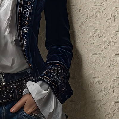 Nuria™ | Elegant Velourjakke