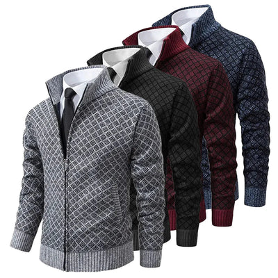 Henrik™ | Elegant cardigan med lynlås
