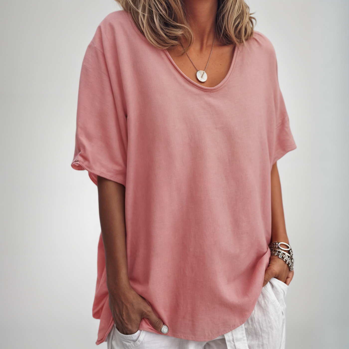 Sofia™ | Behagelig Løs T-shirt