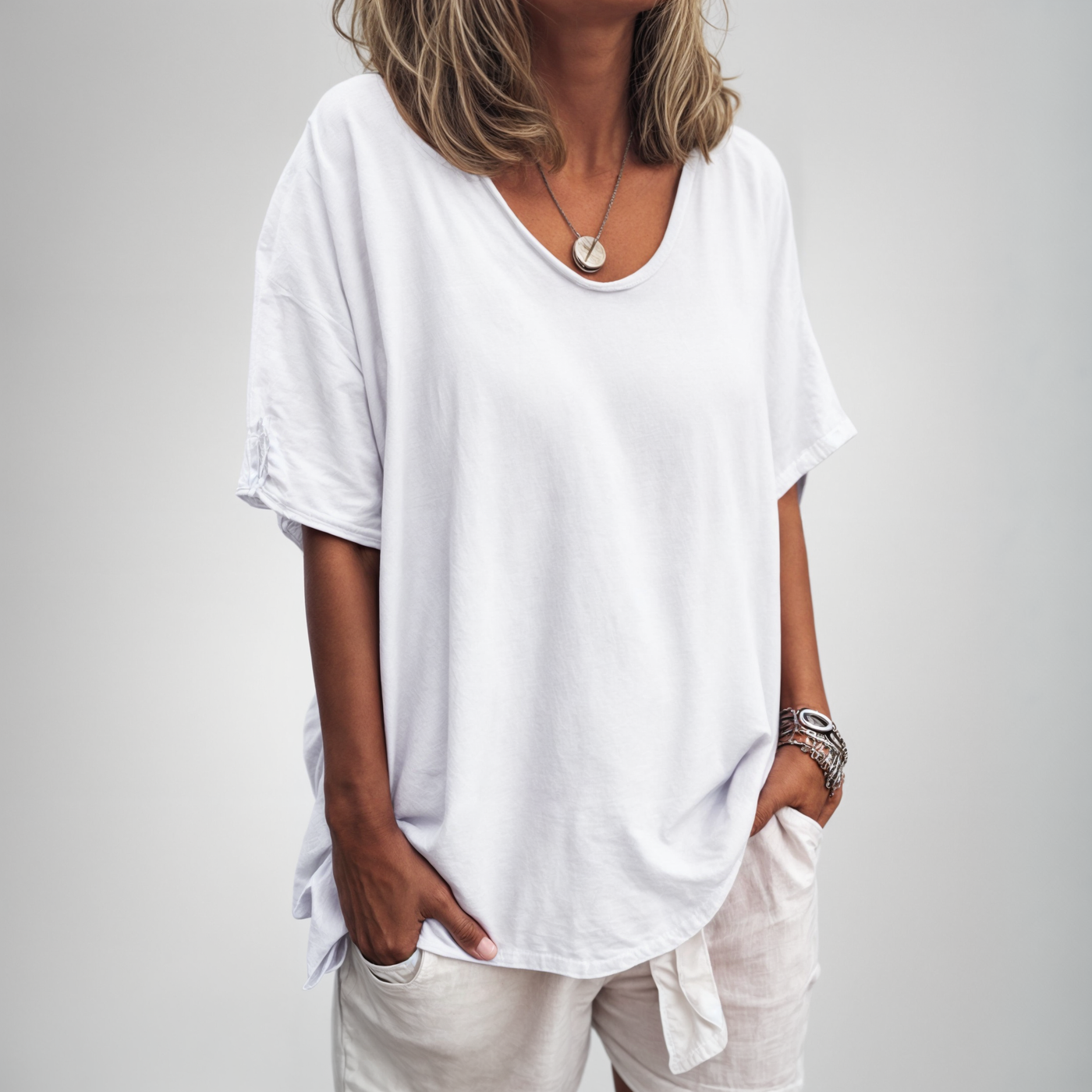 Sofia™ | Behagelig Løs T-shirt