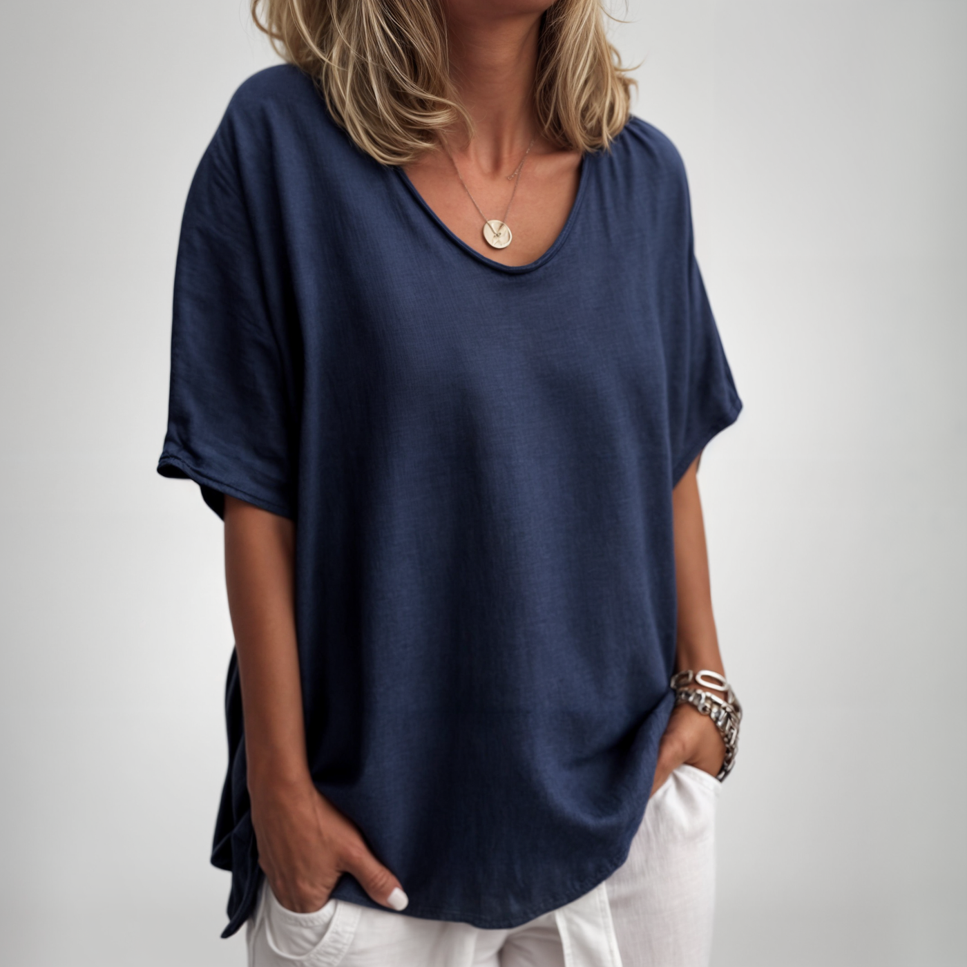 Sofia™ | Behagelig Løs T-shirt